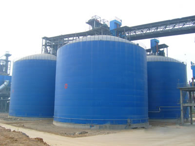 浑源水泥钢板库改造