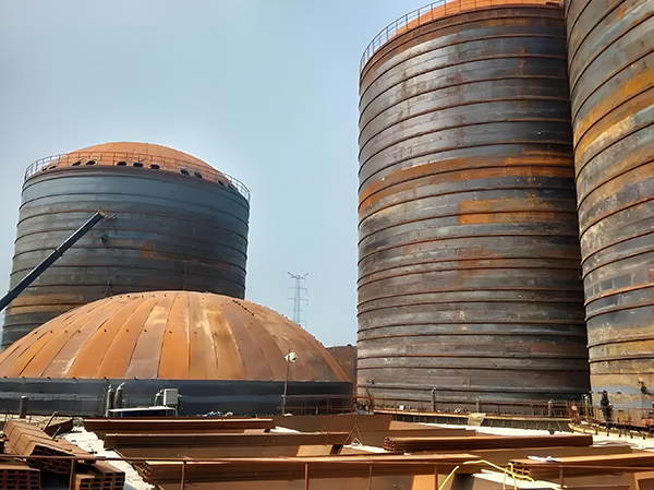 浑源焦粉钢板仓